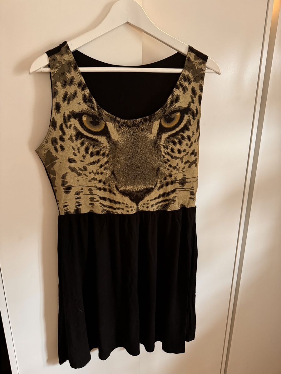 Vestiti: Kleid mit Katzenaufdruck M – Nuovo (secondo la descrizione) da Richterswil venduto da Manu55555