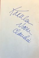 Kathleen Noone Autogramm signiert Karte 10x15cm