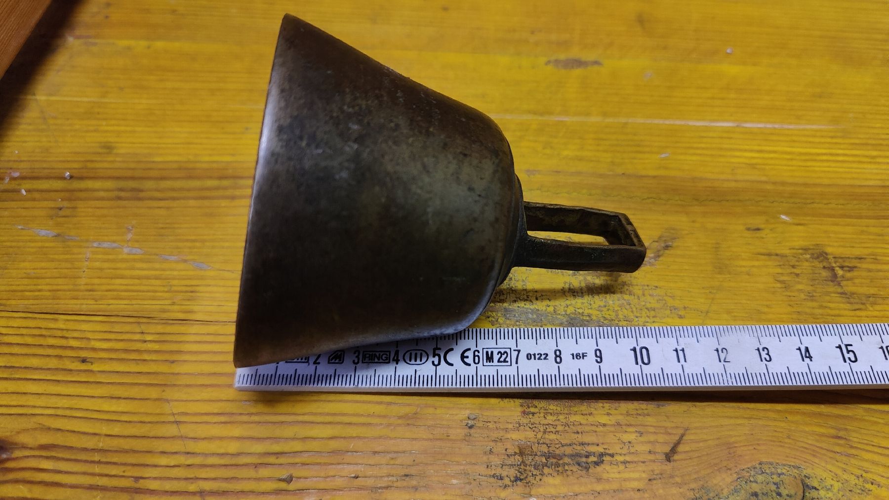 Campanacci mucche: Antike Bronzeglocke  (L12) – Usato da Neuenhof venduto da bro_9zsg 4