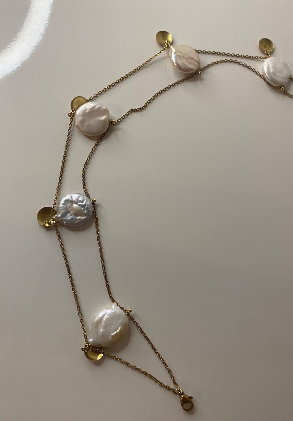 Colliers: Pearl chokers 18k – Neuf (Voir description) à Grenchen par adl_ds8n