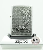 ZIPPO® OUR CENTURY - HEAVY PLATE - 1999 - UNGEZÜNDET