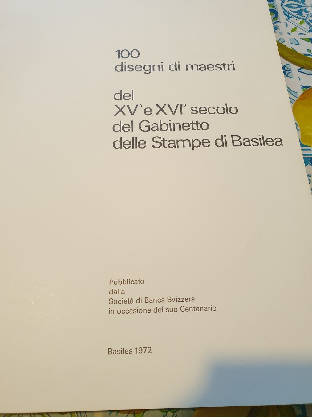 Bücher: 100 DISEGNI DI MAESTRI - BASILEA – Neu (gemäss Beschreibung) aus Viganello von Priska.c 1
