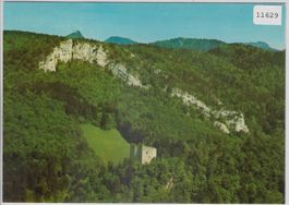 Flugaufnahme Schloss Gilgenberg Zullwil