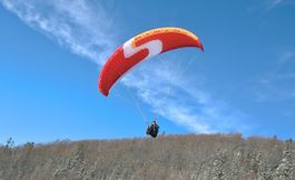Parapente complet voile, sellette, secours