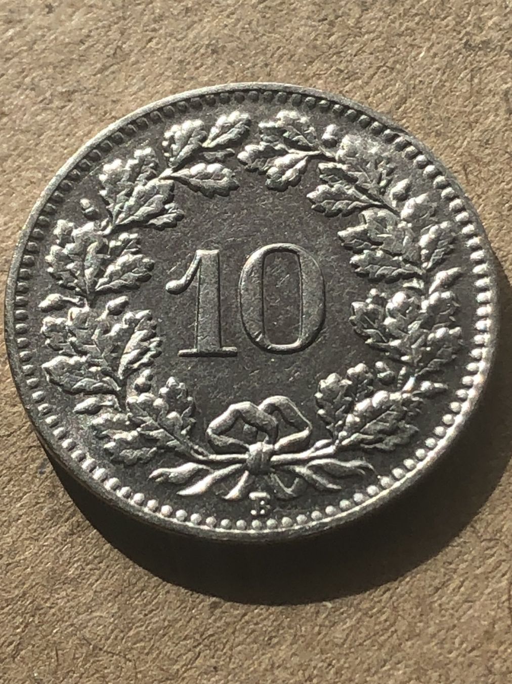 Alle Münzen: 10 Rp. 1939 – Gebraucht aus Schötz von Odpa 1