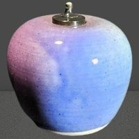 🪔 Vintage Flair für lauschige Abende–Öllampe aus Keramik🕯️