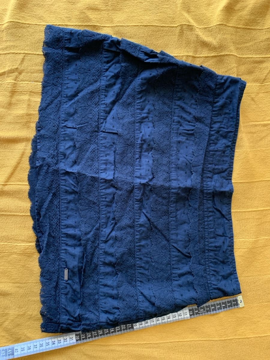 Hollister Gonne: Mini-Rock,  Gr. L, marineblau – Usato da Winterthur venduto da Samu-V 1