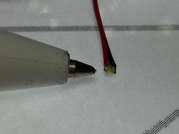 Componenti elettronici: LED SMD 0603 verkabelt, kaltweiss – Nuovo (secondo la descrizione) da Luzern venduto da Salefactory 2