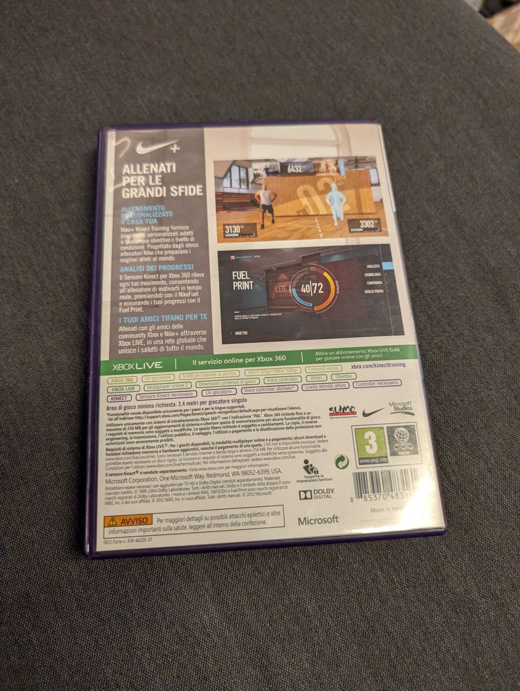 Giochi: Nike + Kinect training Microsoft Xbox 360 – Usato da Giubiasco venduto da Ticinerd 1