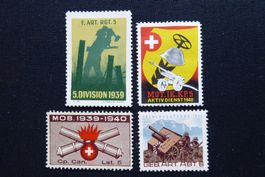 (m254) Artillerie Wit 51/1 + 55/1 + 57/1 + 64/1 *