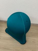 Jellyfish Sitzball mit Bezug türkis ergonomisch