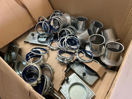 Grosser Posten Luftschieber, Adapter und und und
