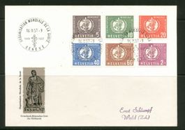 O.M.S. HERRLICHER LUXUS FDC - WERT FR. 80.00