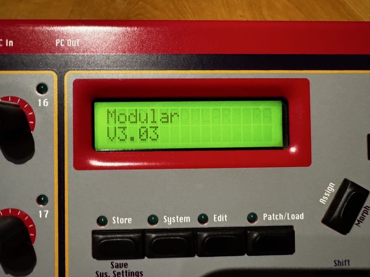 Clavia Instruments de musique: Clavia Nord Modular G1 - Rack Synthesizer – D'occasion à Zürich par 1cut2 7