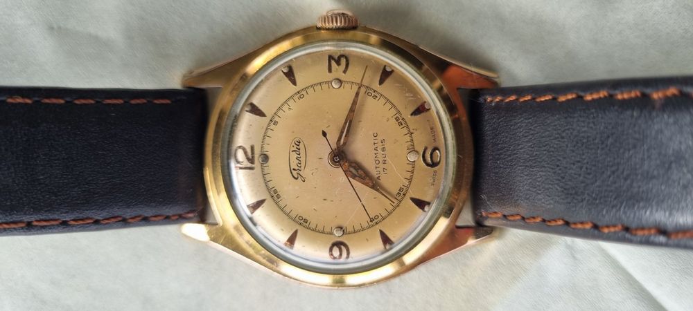 Grandia, Automatik Uhr, 17 Jewels, Vintage (D'occasion) à