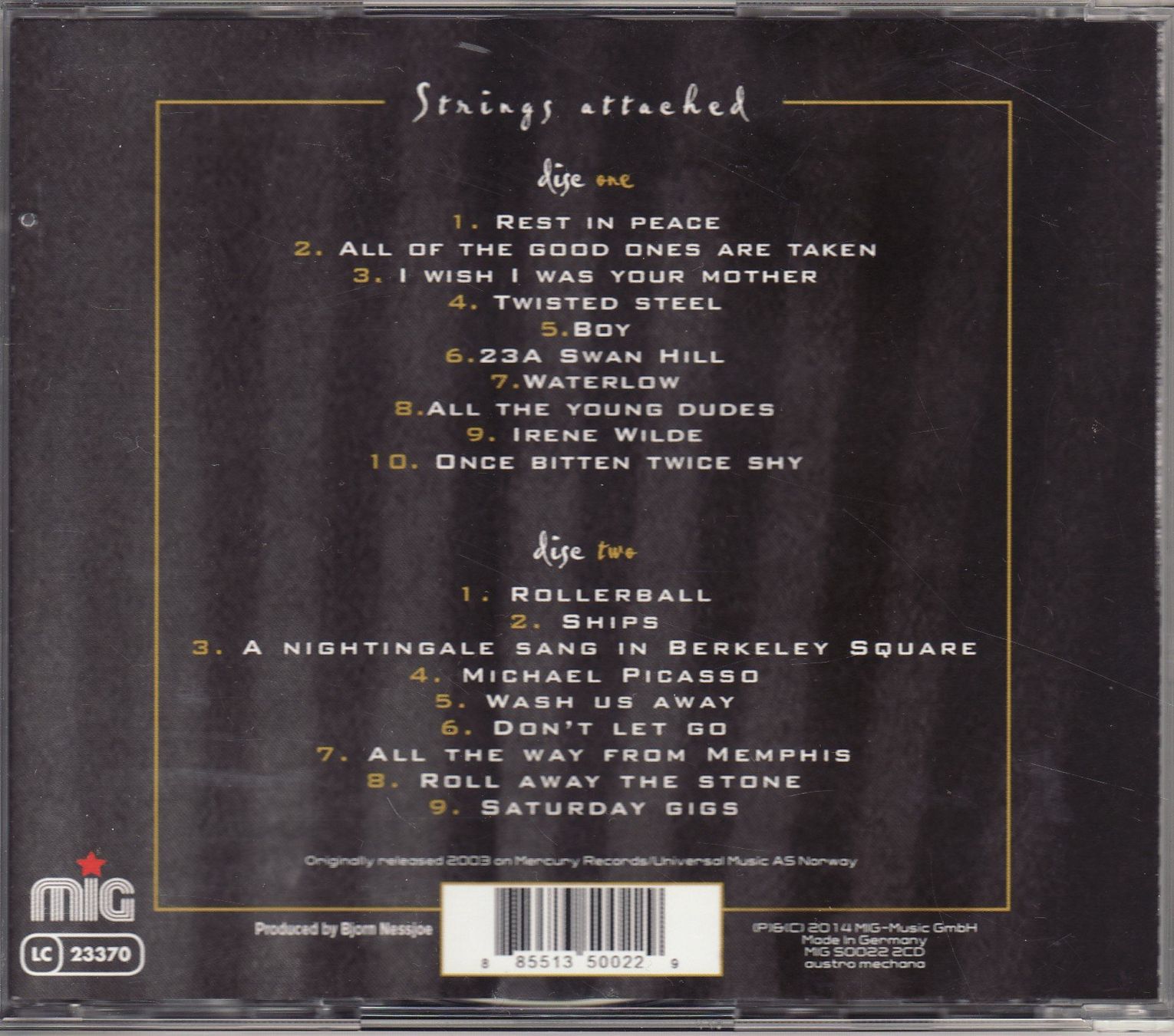 CD: Ian Hunter ‎– Strings Attached – Nuovo (secondo la descrizione) da Boussens venduto da catfood01 1