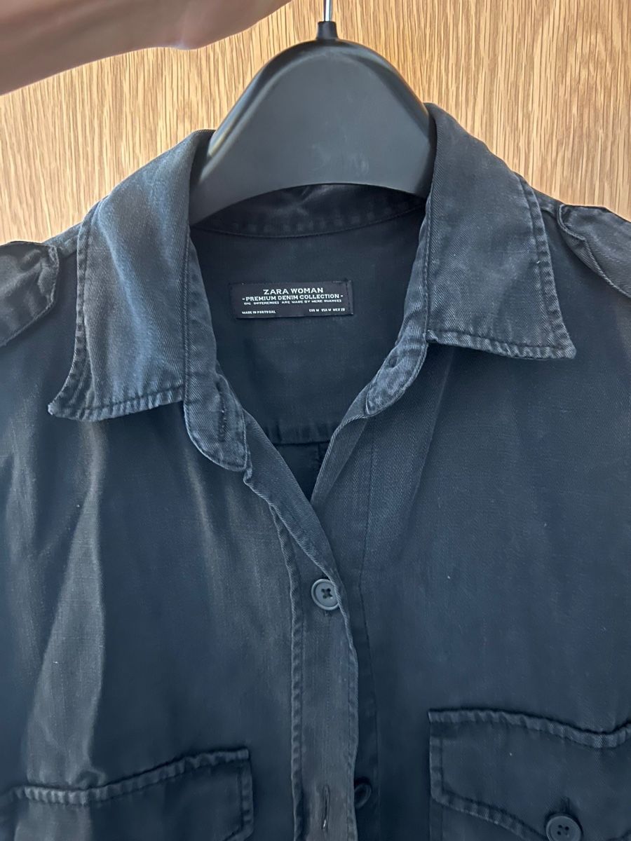 Zara Blusen: Chemisier Zara noir, taille M – Gebraucht aus Hauterive NE von Lipal 2