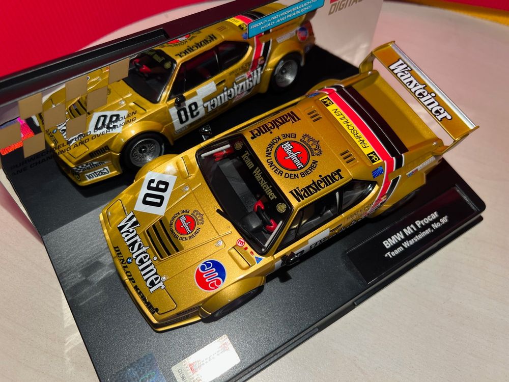 Miniature BMW M1 N°80 Warsteiner – Solido 1/43 – Édition Limitée Aspect Neuf
