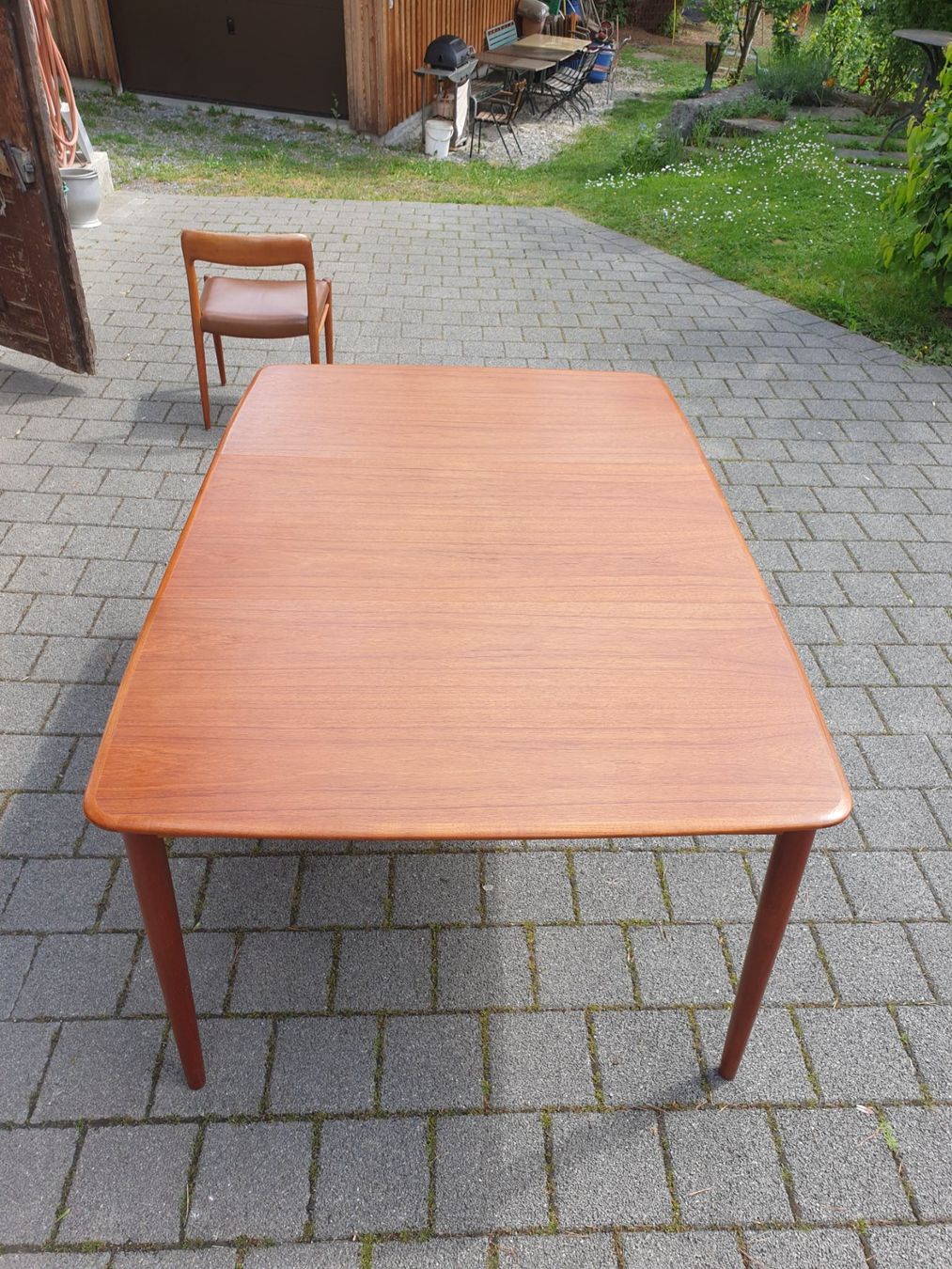 Tavoli: Grosser Teak Tisch von Rosengren Hansen – Usato da rebstein venduto da spacy73 1
