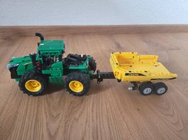 Lego Technic John Deere Traktor mit Anhänger