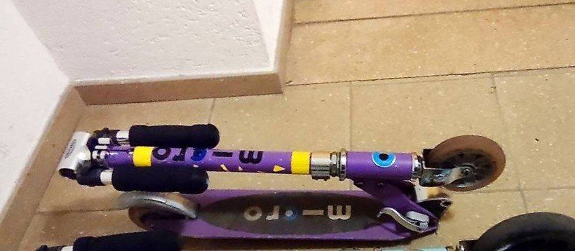Micro Kickboard: Micro Scooter Sprite Lila klappbar gebraucht – Gebraucht aus Birsfelden von stespring 2
