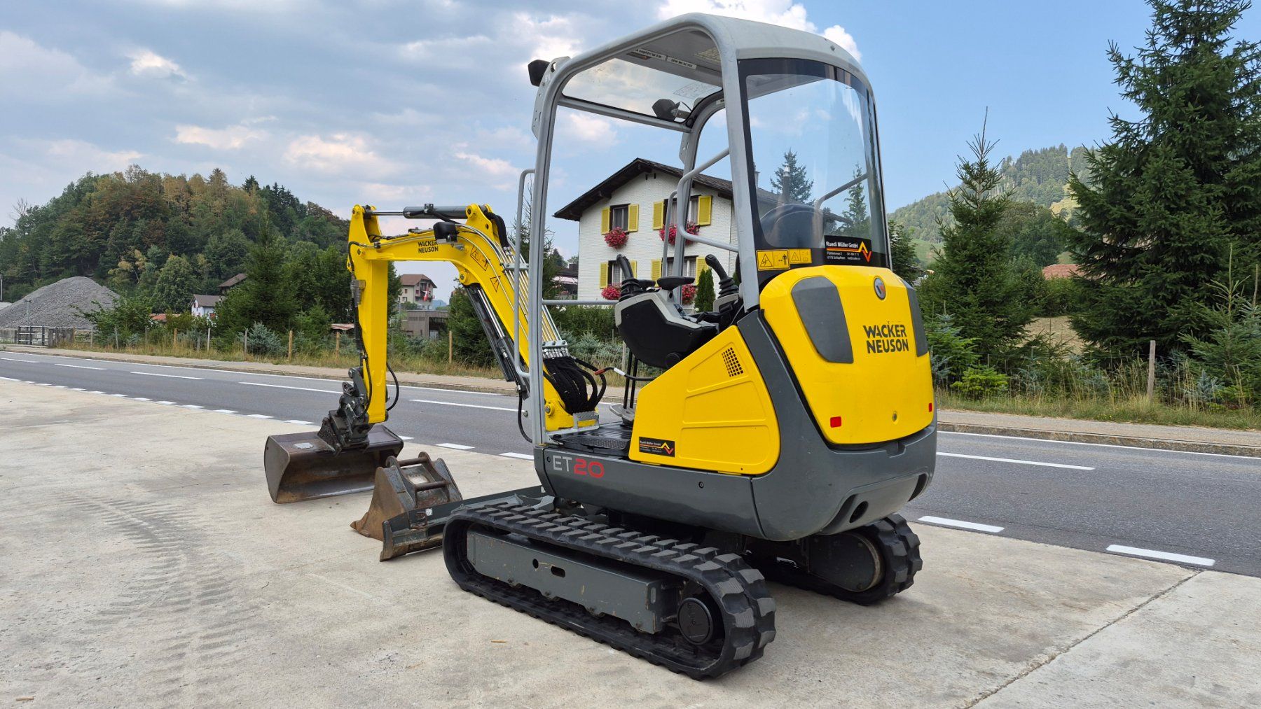 Wacker Neuson Excavateurs: Bagger Raupenbagger Wacker Neuson ET20  Jg. 2013 1110 Std. – D'occasion à Schüpfheim par grischa01 6