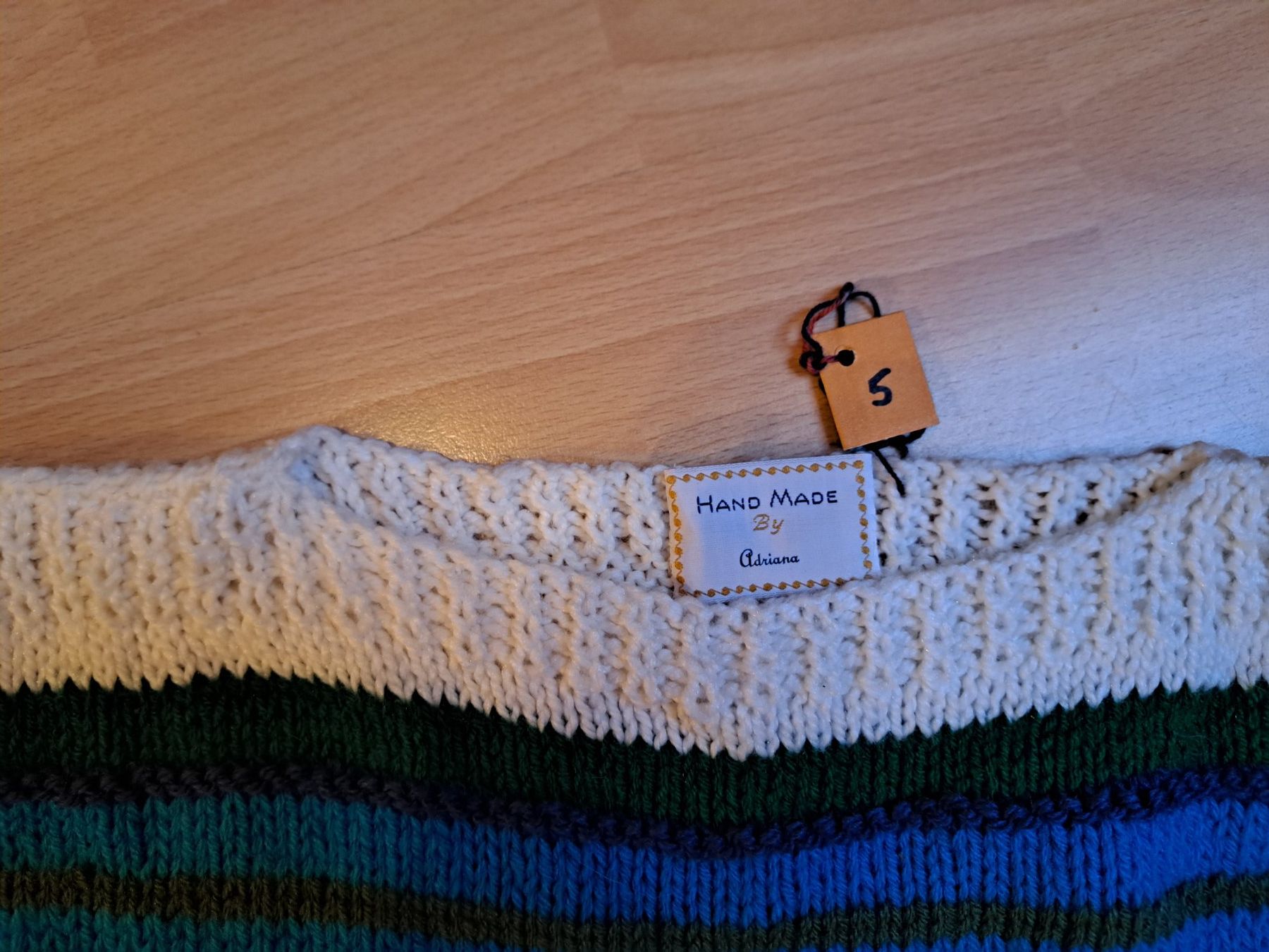 Maglioni & Felpe: Woll-Pullover, Handgestrickt, Einzelanfertigung – Nuovo (secondo la descrizione) da Hettiswil venduto da san_kf5h 2