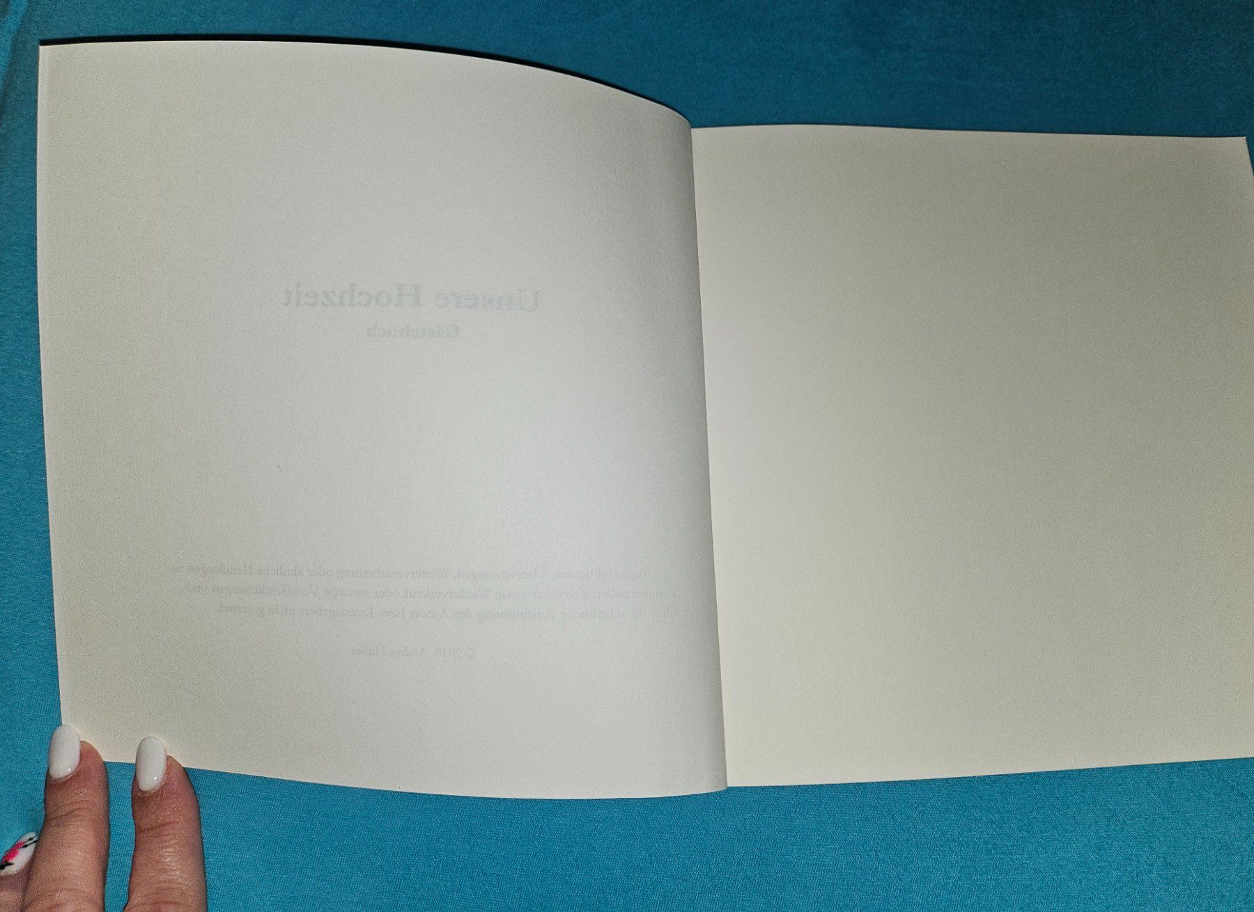 Bücher: Gästebuch "Unsere Hochzeit" – Neu (gemäss Beschreibung) aus Thun von Shame 2