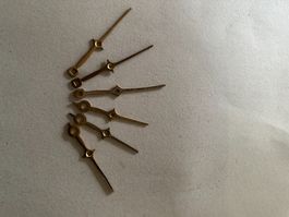 Messing Zeiger für Schwarzwalduhren