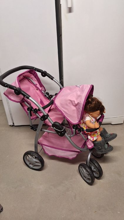  Zwillings Puppenwagen Milo von Knorr Toys (Neu (gemäss Beschreibung Motiv 
