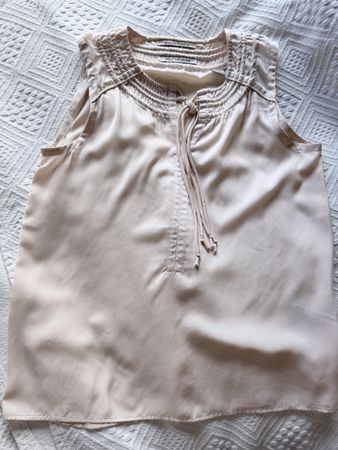 Maison Scotch Top Cremeweiß Off White Gr. P’tite luftig