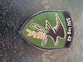 Badge SSU log 42 Abzeichen militärisch neuwertig