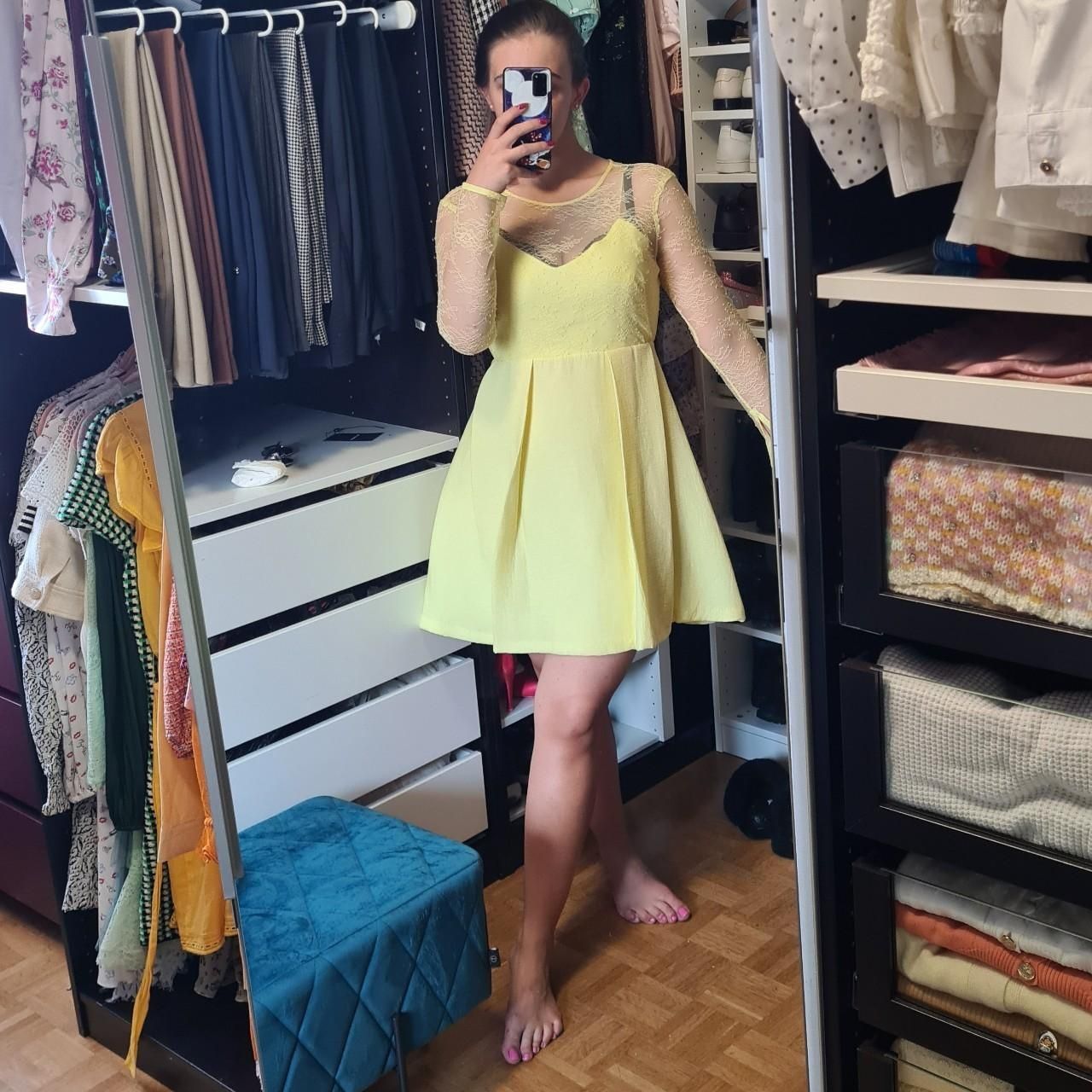 Sandro Vestiti: Sandro Long Sleeve Dress Yellow – Nuovo (secondo la descrizione) da Emmen venduto da mak31 3