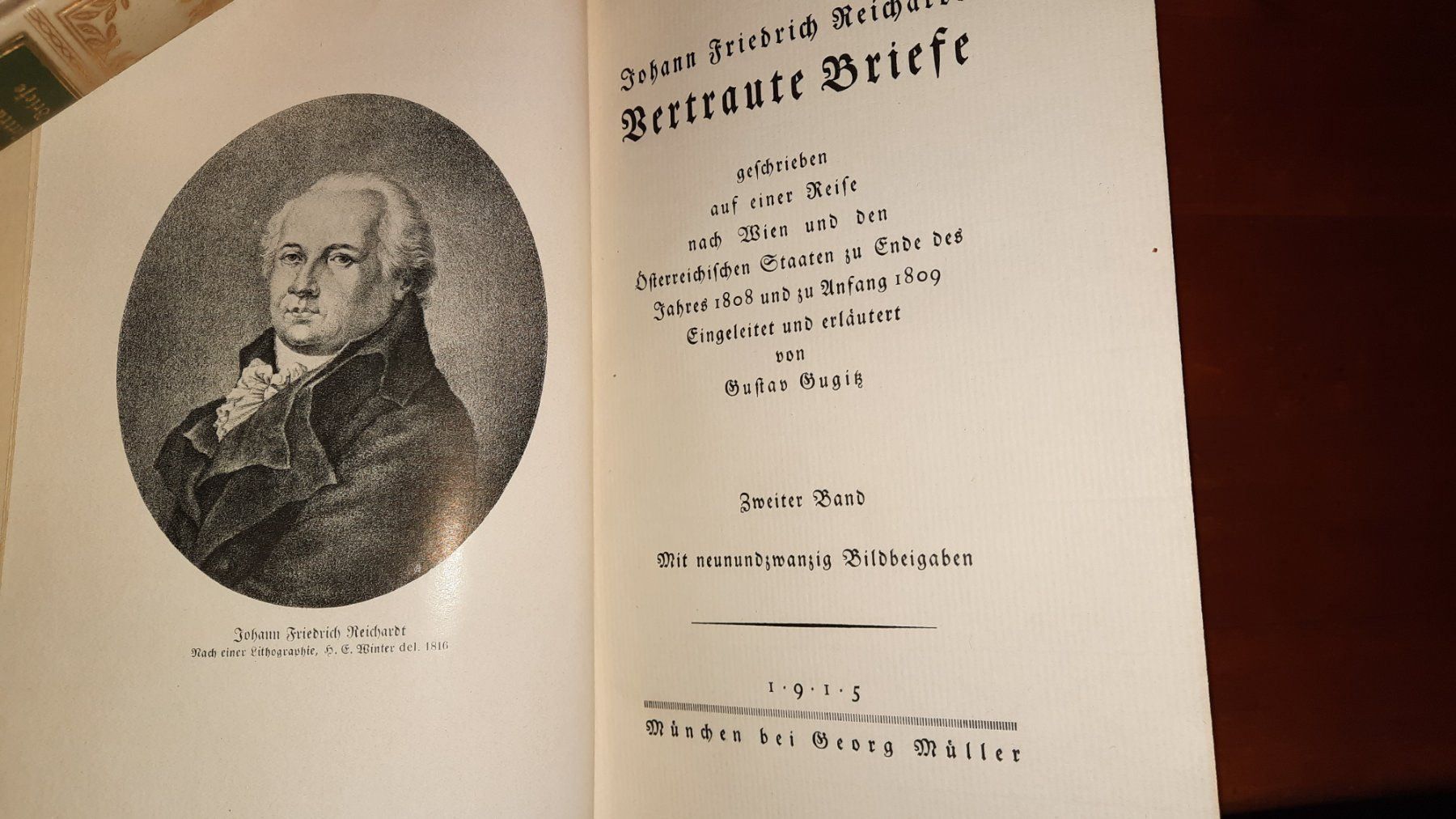 Bücher: VERTRAUTE BRIEFE von Johann Friedrich  R – Gebraucht aus zürich von gabab 6
