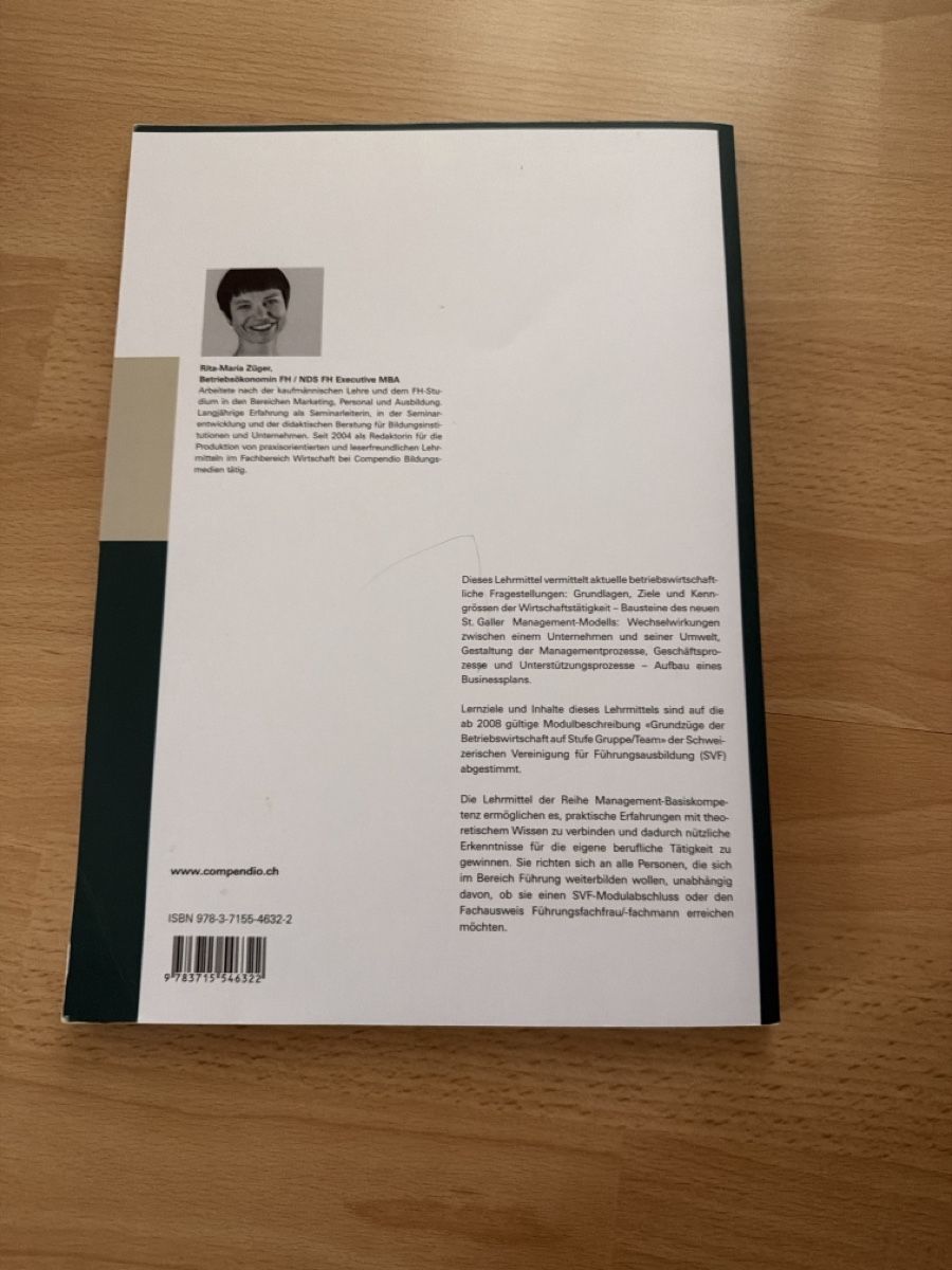 Bücher: Set BWL & Organisation Compendio, Top Zustand! – Gebraucht aus Sevelen von mat_9k6v 2