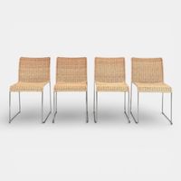 Esszimmerstühle Bonacina S21 4er Set // Tito Agnoli