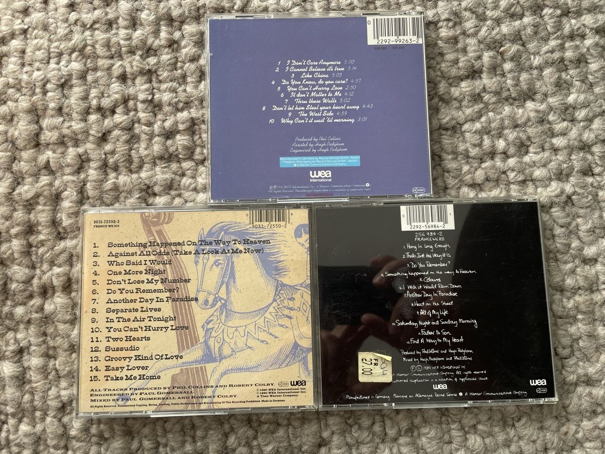 CDs: 3x Phil Collins – D'occasion à Reinach AG par trigger7811 1