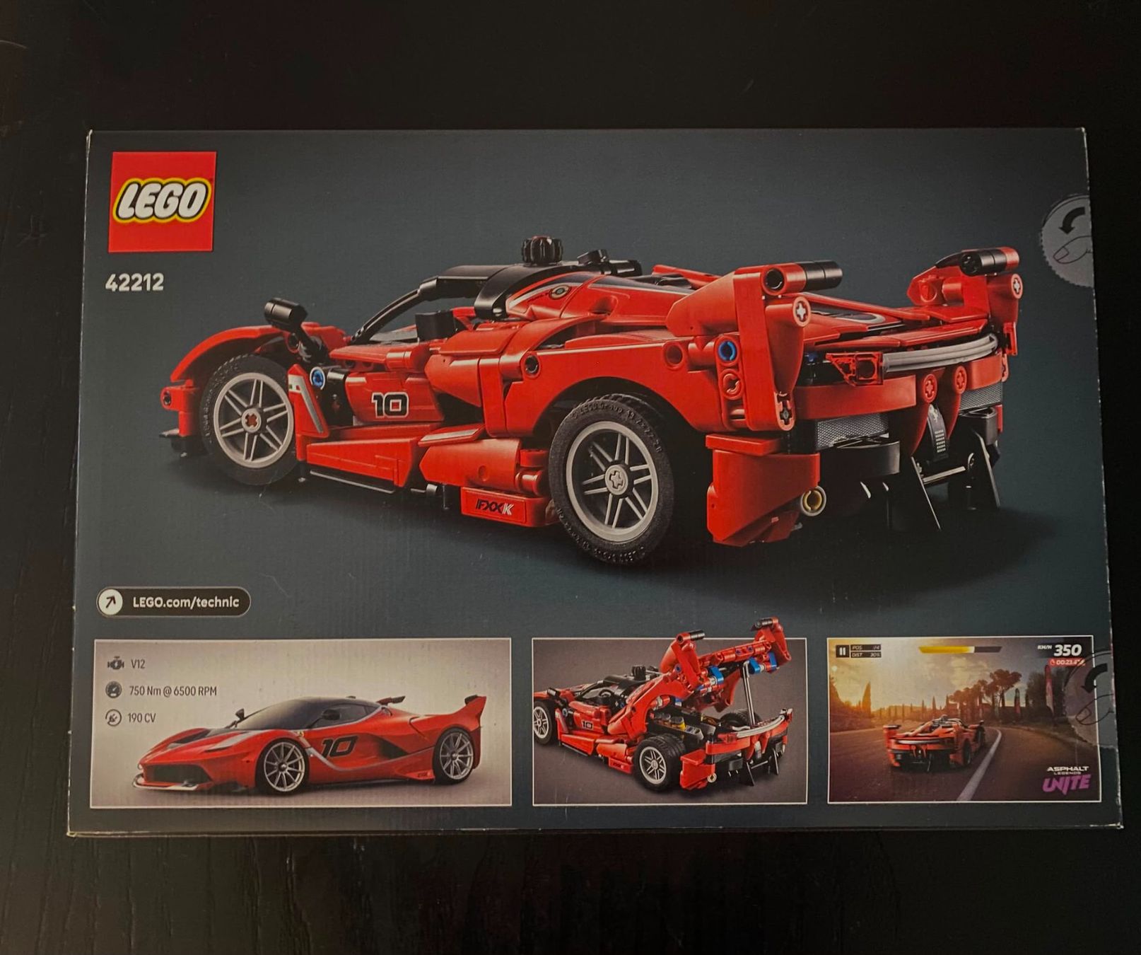 Lego Baukästen: LEGO Technic Ferrari 42212, nie geöffnet – Neu und originalverpackt aus Basel von solid4you 1