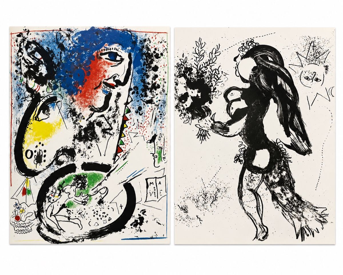Libri: Marc Chagall - Litographe I (Catalogue Mourlot) – Usato da Cadempino venduto da RVA2301 3