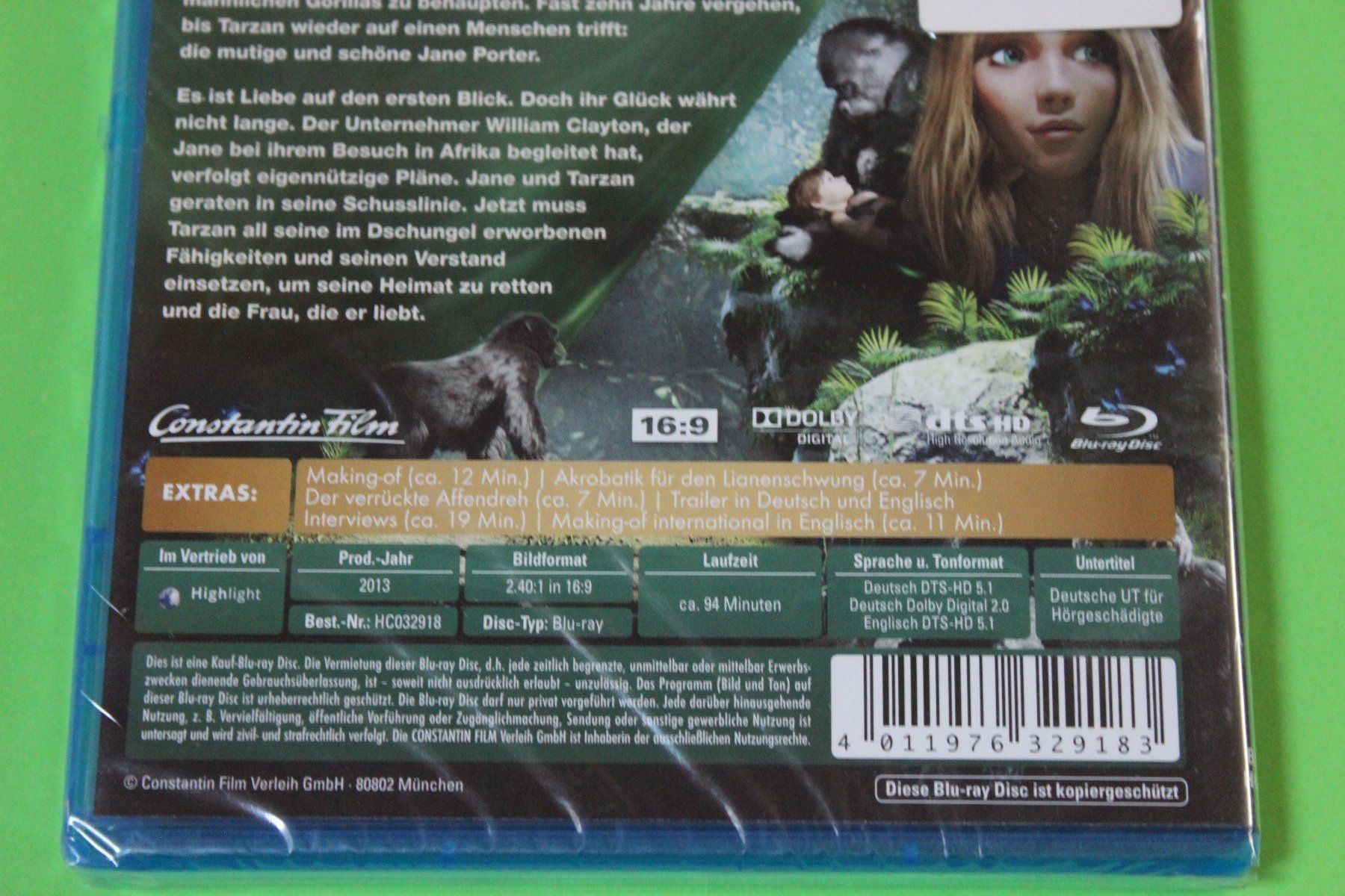 Alle DVDs: TARZAN BLU-RAY NEU und originalverpackt! – Neu und originalverpackt aus Tübach von JamesStone 5
