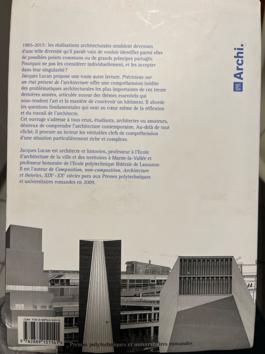 Libri: Livre d'architecture – Usato da Lutry venduto da meg_pk9l 1