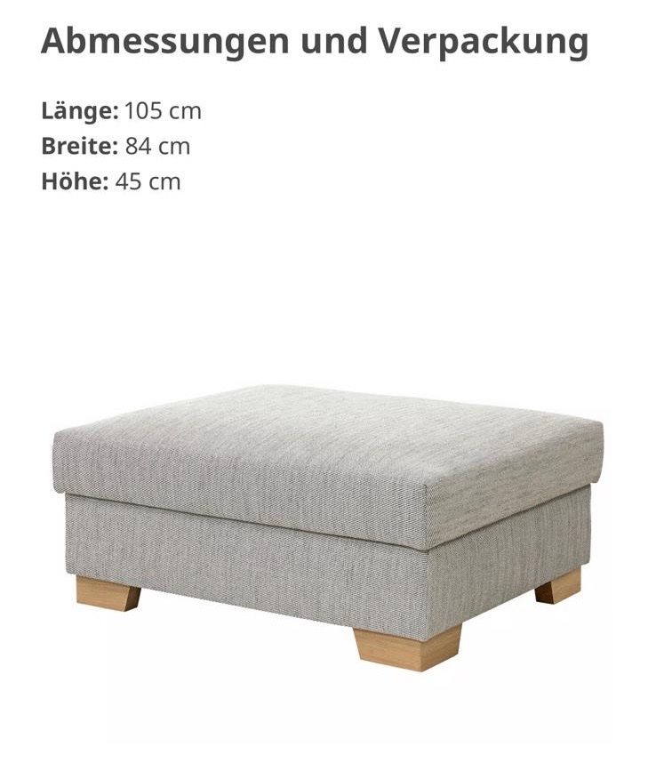 Ikea Divani: Gratis! IKEA SÖRVALLEN 3-Sitzer Sofa mit Hocker inkl. Staur. – Usato da Benglen venduto da Bobby21 5