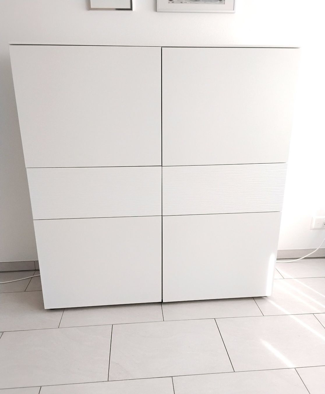 Pfister Scaffali: Elegantes Highboard Regal weiss – Usato da  venduto da