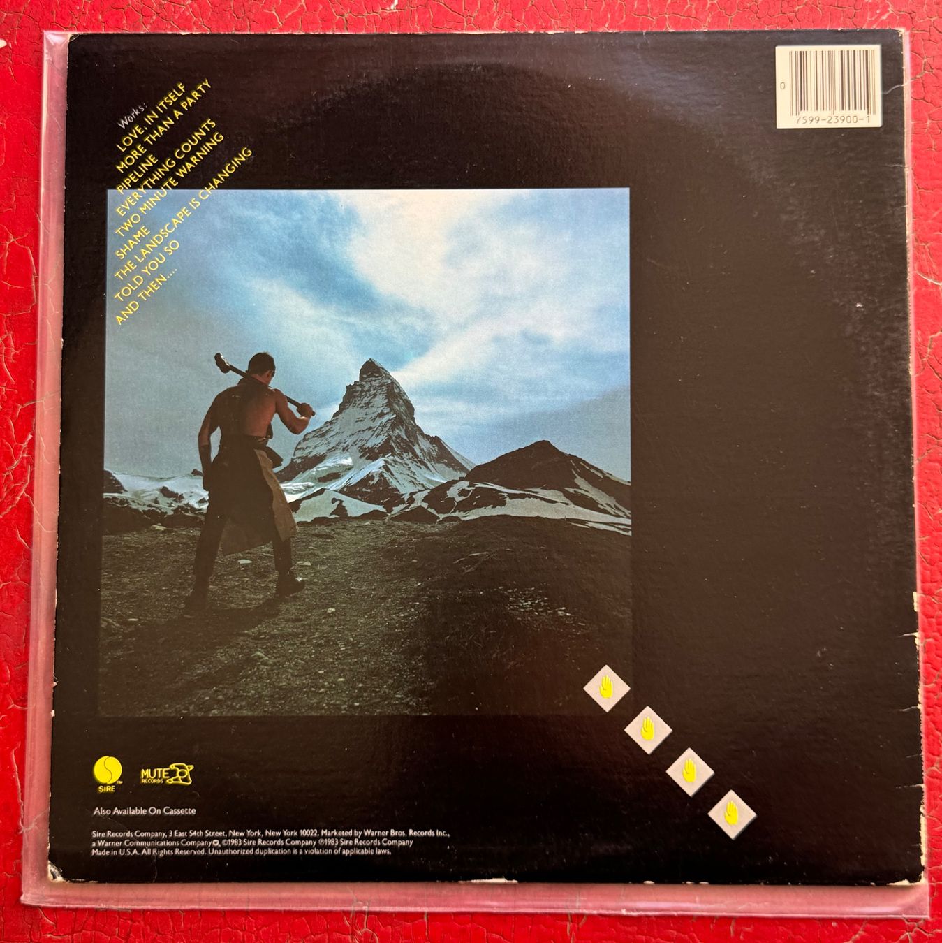 Dischi in vinile: Depeche Mode: Construction Time Again (1983) – Usato da Basel venduto da Ostschweiz06 3