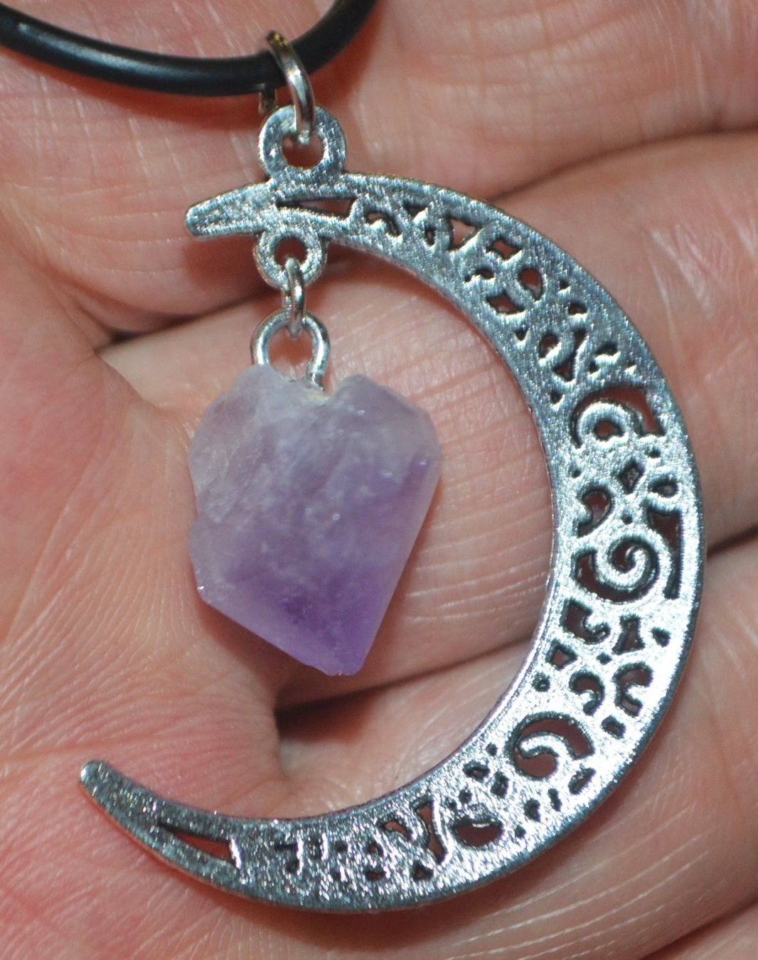 Catenine: Halskette 35C – Mond mit Amethyst – Nuovo e nell'imballaggio originale da Goldiwil (Thun) venduto da han_v5b7 1
