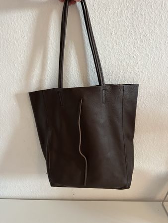 Damen Tasche Leder braun 