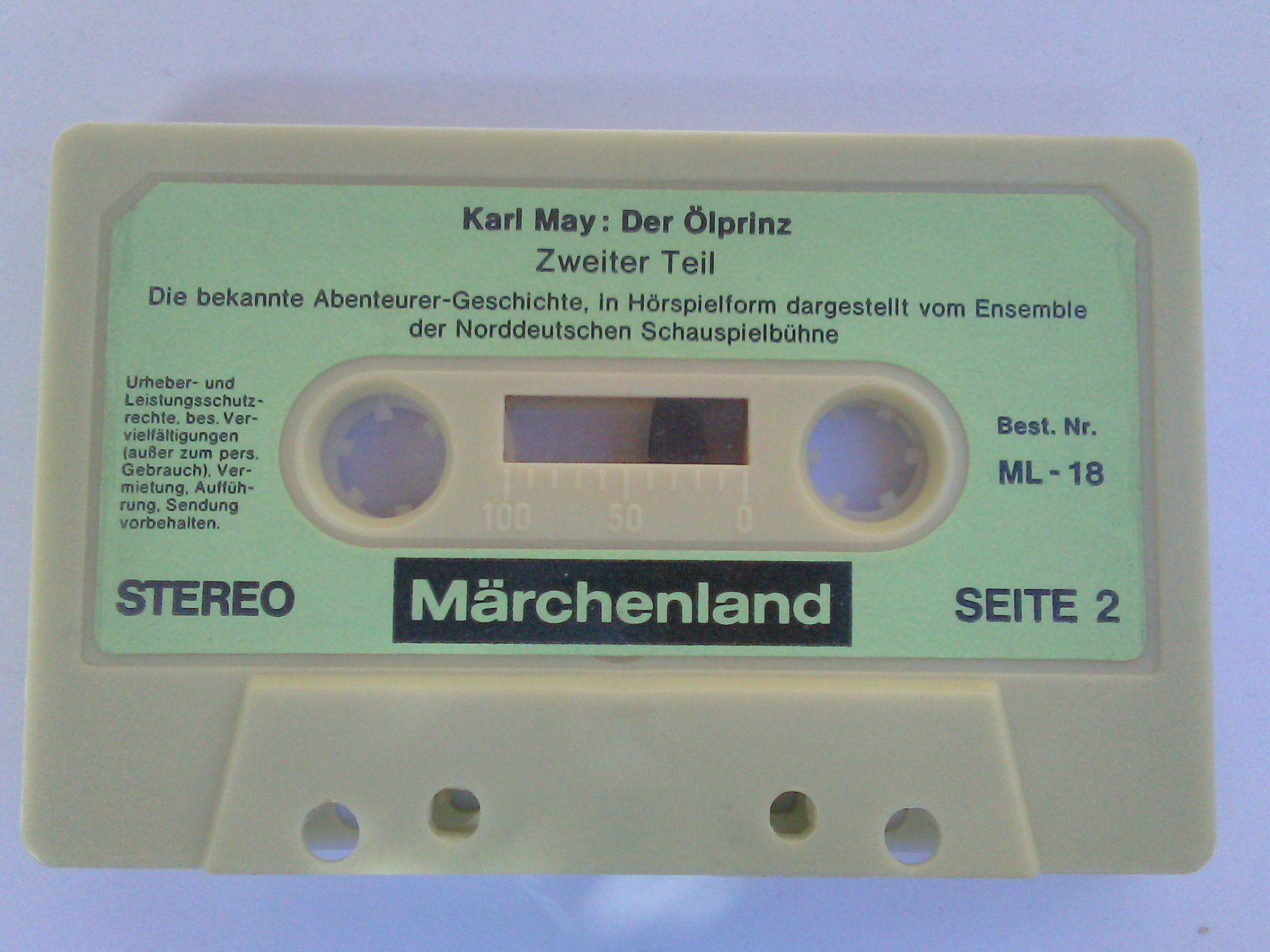 Kompaktkassetten: Karl May: Der Ölprinz – Gebraucht aus St.Galllen von elkaphone 3