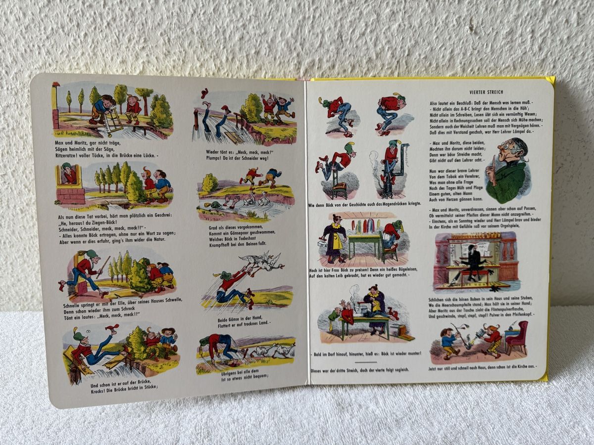 Livres: Max und Moritz - Bubengeschichte – D'occasion à Lenzburg par Meister_k 2