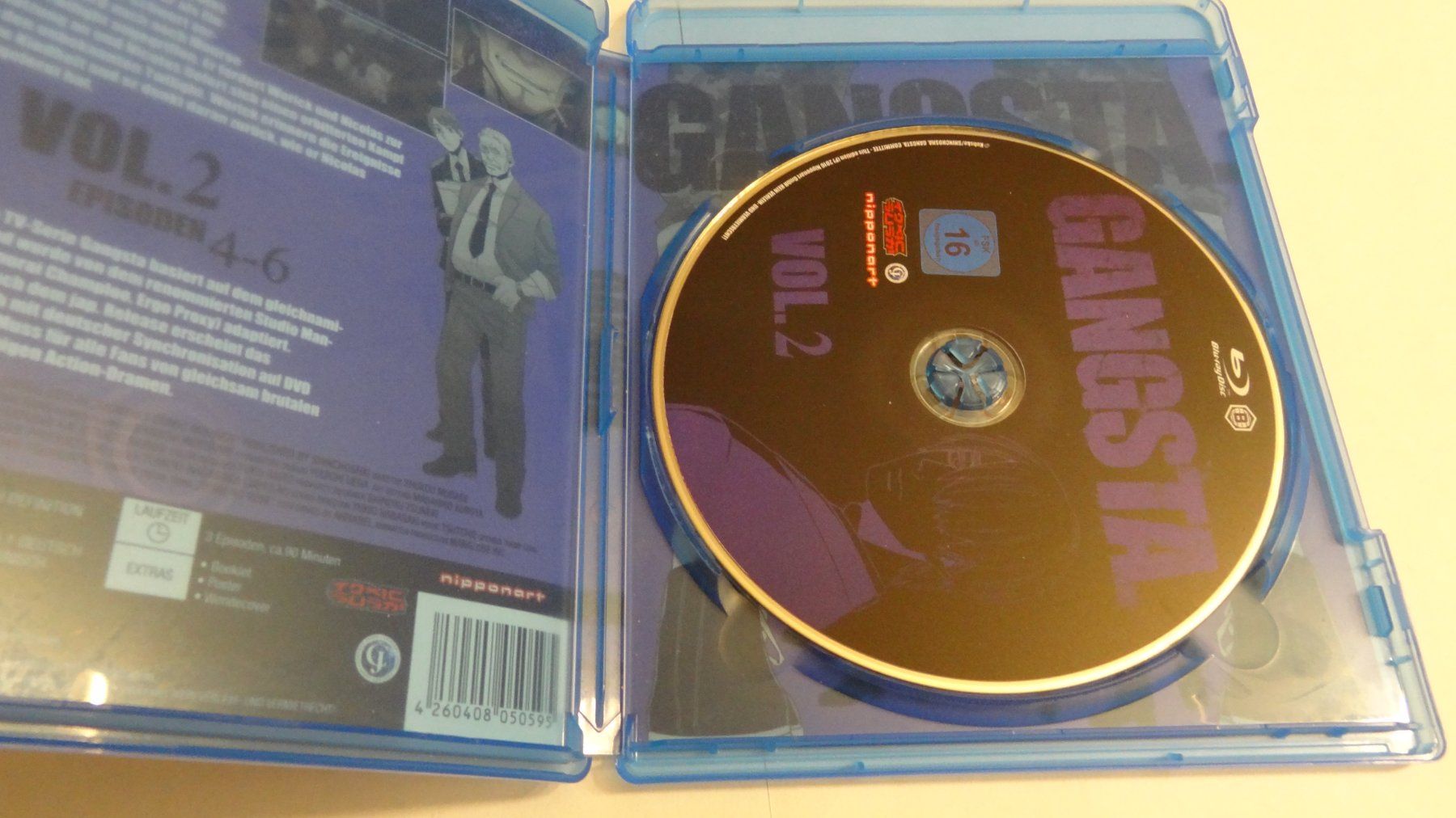 Tous les DVDs: Gangsta - Vol. 2 BLU-RAY – D'occasion à Olten par Disc-Verkauf 1