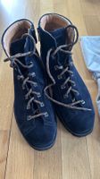 Santoni Stiefel, Winter, 10 (44,5), Blau, Top Zustand
